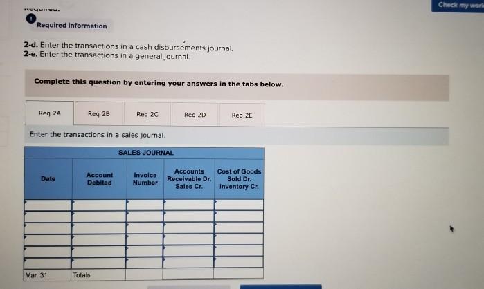 Church Company completes these transactions and events during March of the current