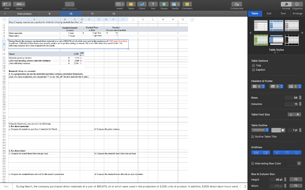 managerial accounting + T B9% % Zoom View Add Category Insert Table