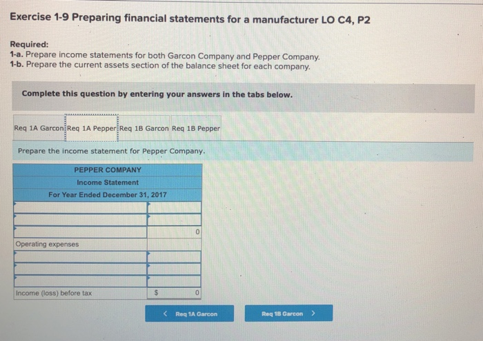 equipment Direet labor Ending finished goods inventory Ending work in proces inventory