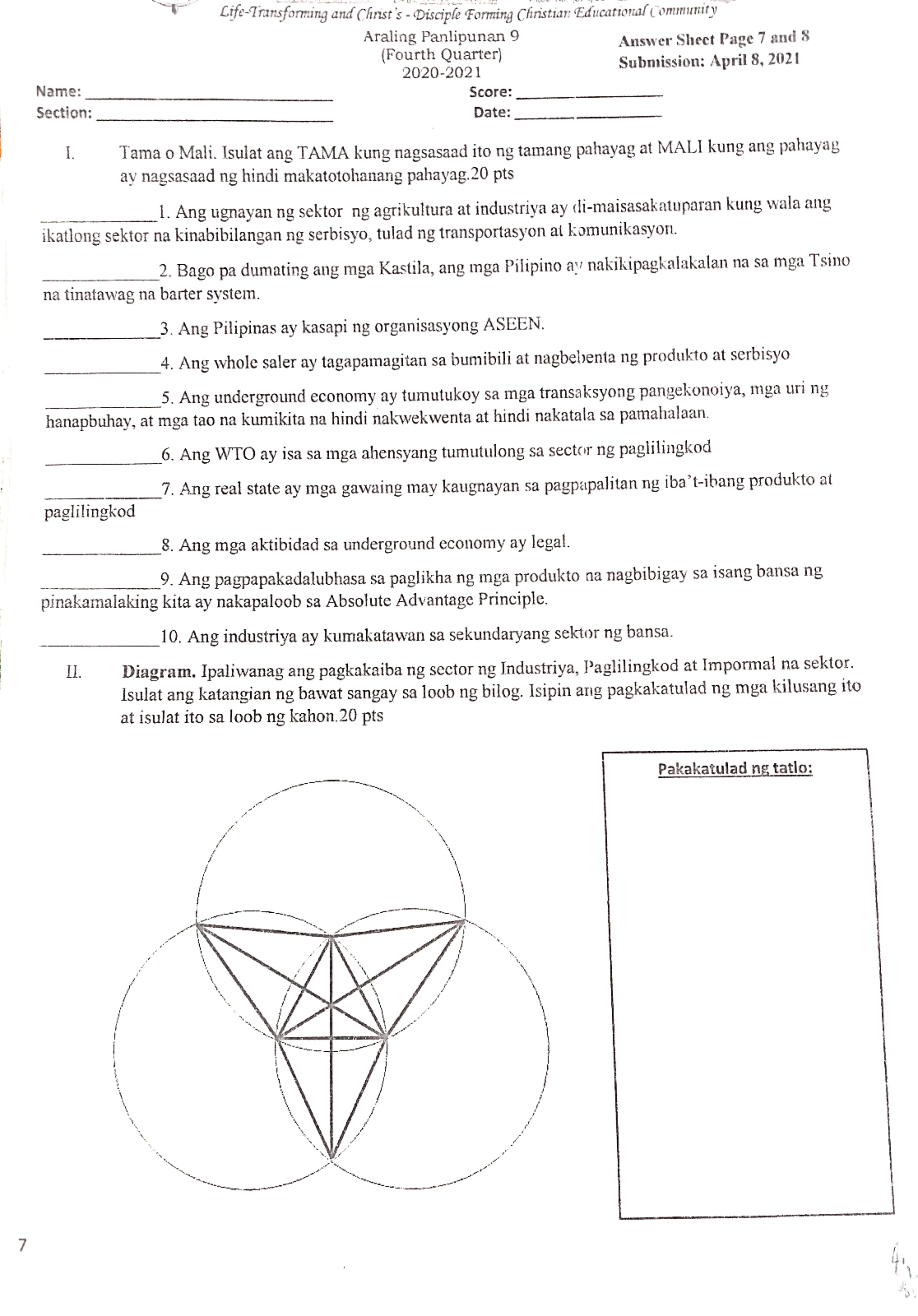 pamilya, o kamaganak na nagtratrabaho. Magbigay ng mga Batas na Nangangalaga sa