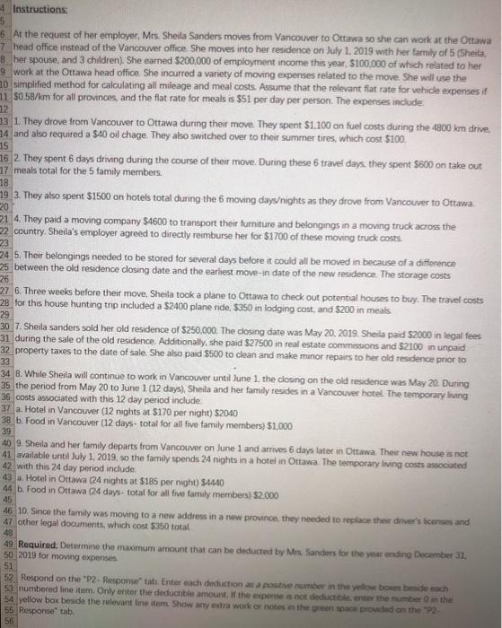  18 4 Instructions: 5 6. At the request of her employer,