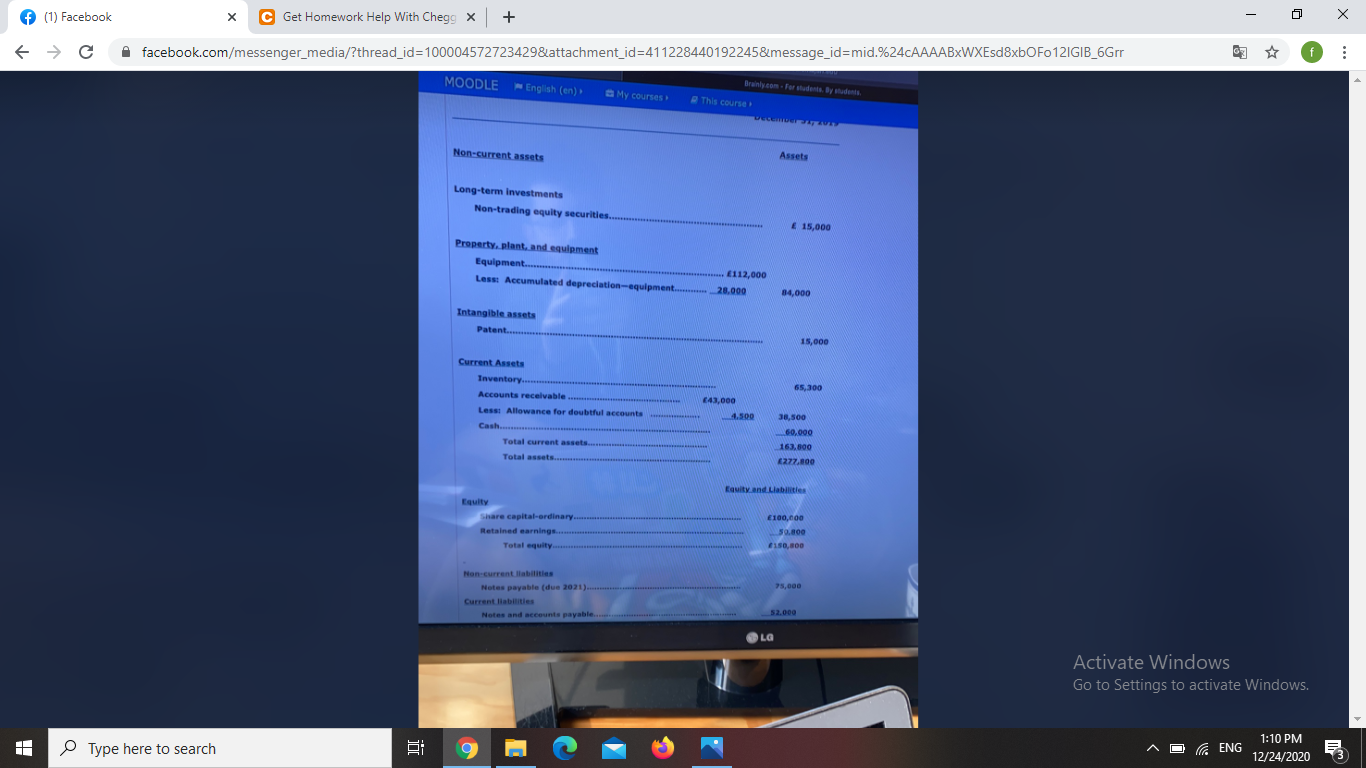  f (1) Facebook C Get Homework Help With Chegg X +