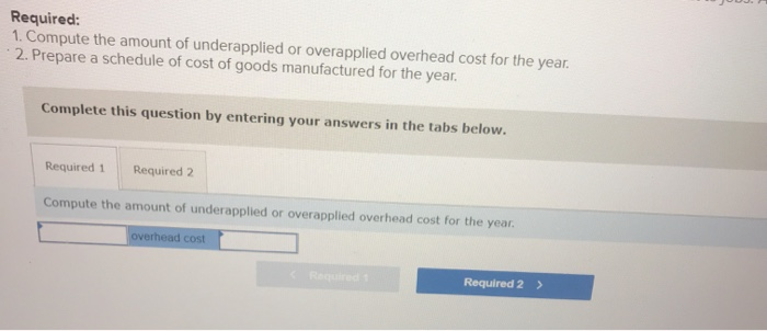 manufacturing activities of Chang Company during the just completed year: Manufacturing overhead
