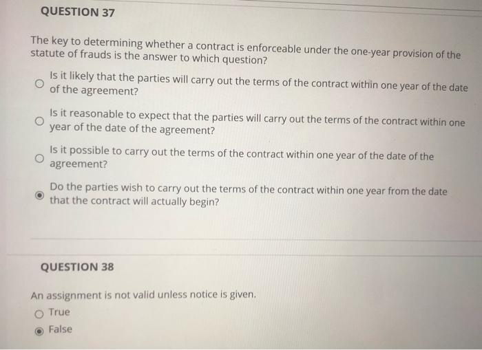 An accord alone can discharge a contract. O True False QUESTION 31