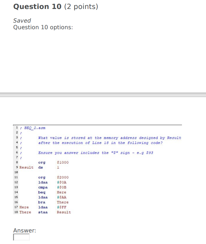 in the following code? 5 Ensure you answer includes the "$" sign