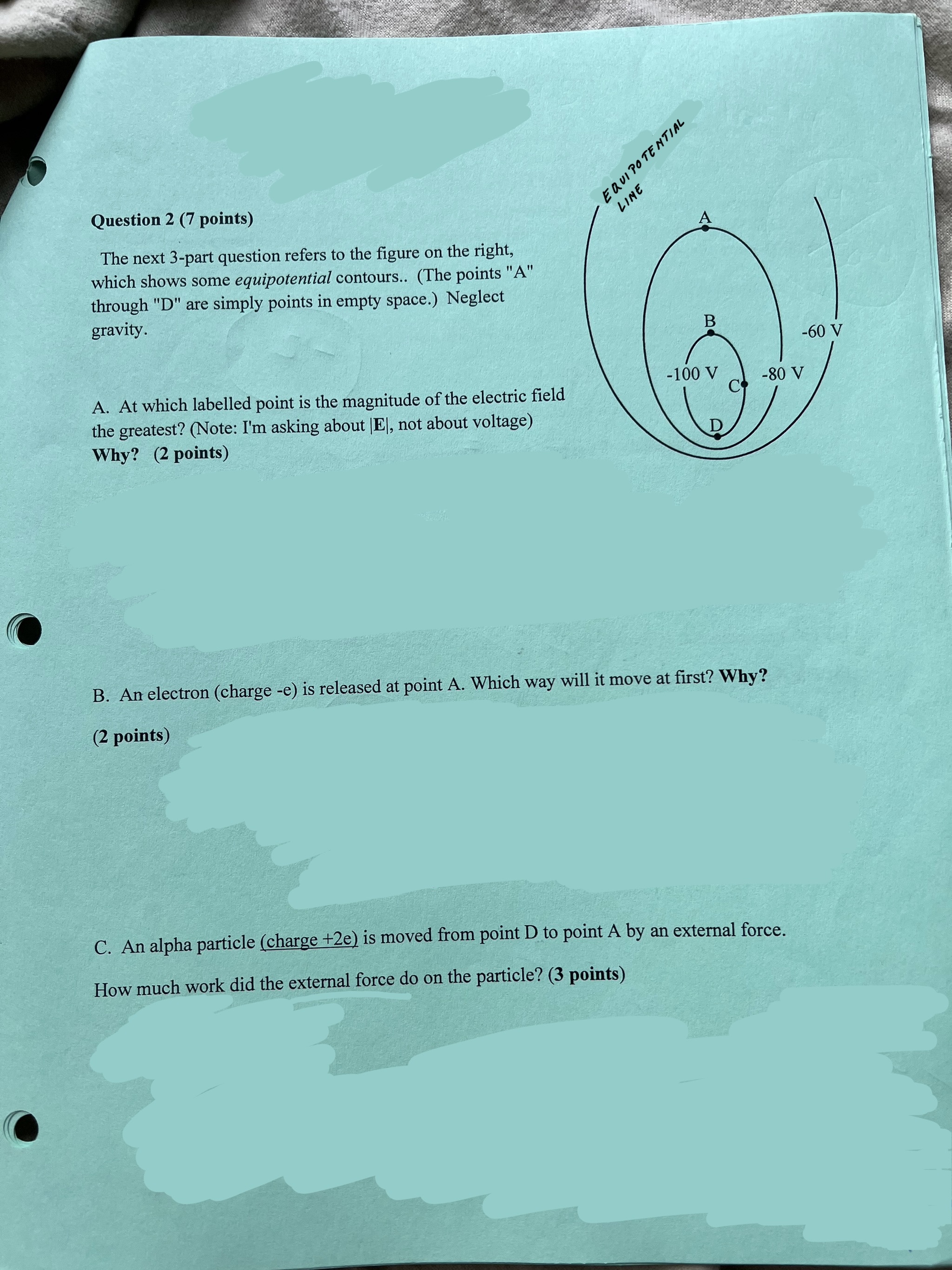 placed on the corners of a fixed square. The square has sides