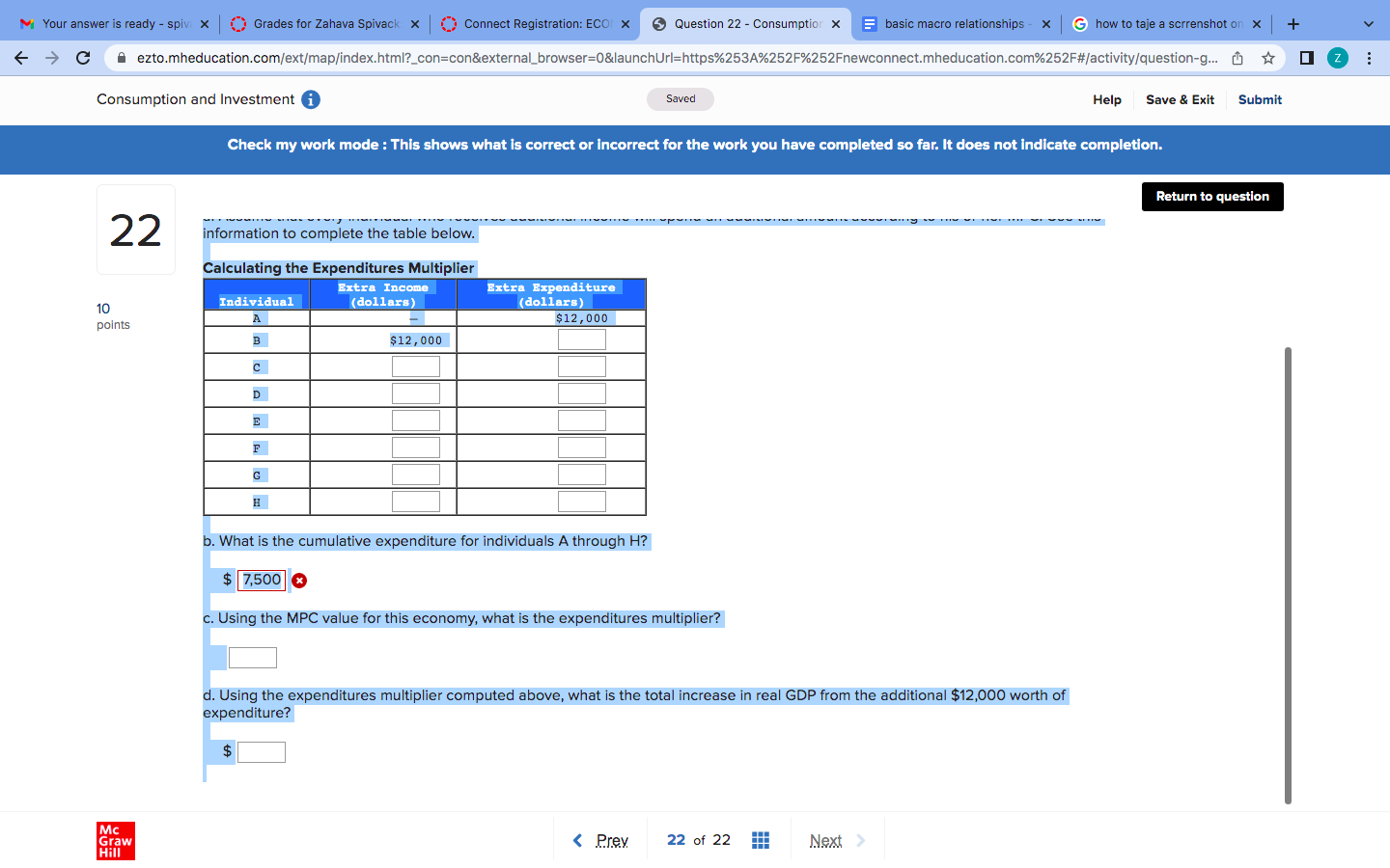 M Your answer is ready - spiv x Grades for Zahava