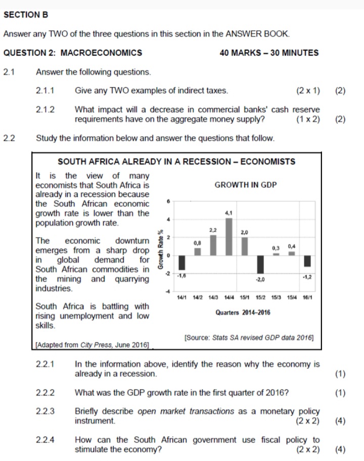 answer the questions that follow. SOUTH AFRICA OPENS DOORS FOR CHICKEN IMPORTS