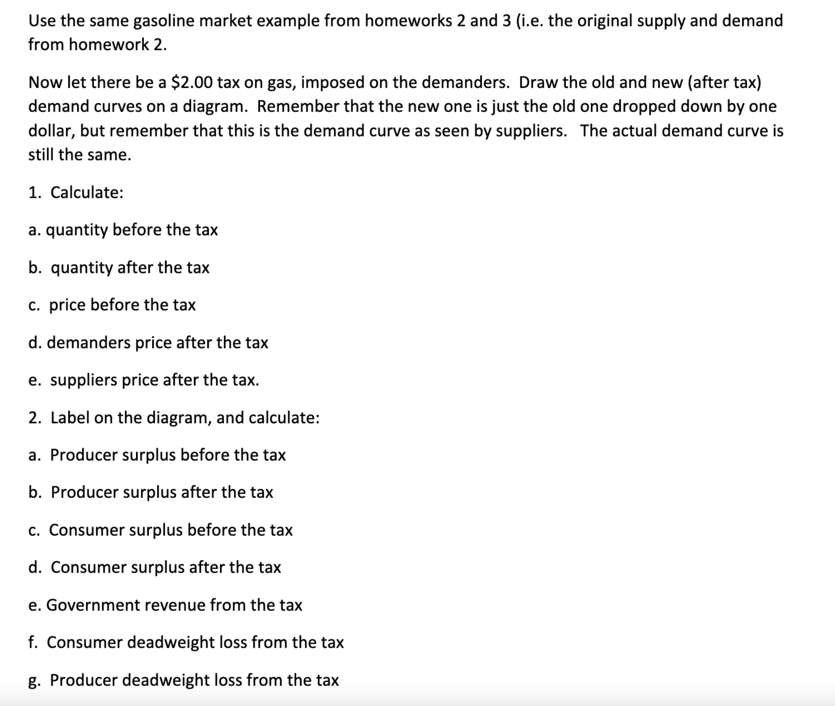 first image) *The tax is given as $2, but then it says