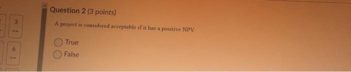 when making capital budgeting decisions except: Payback period Internal rate of return
