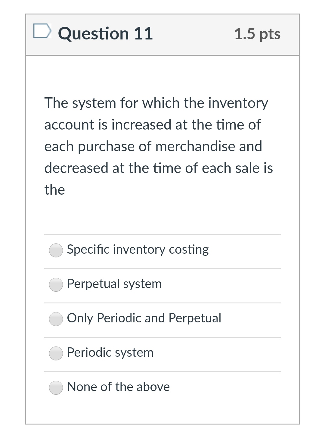 the cost of the earliest units purchased are the Q First to