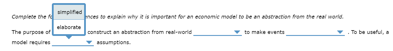 m -l to be an abstraction from the real world. The purpose