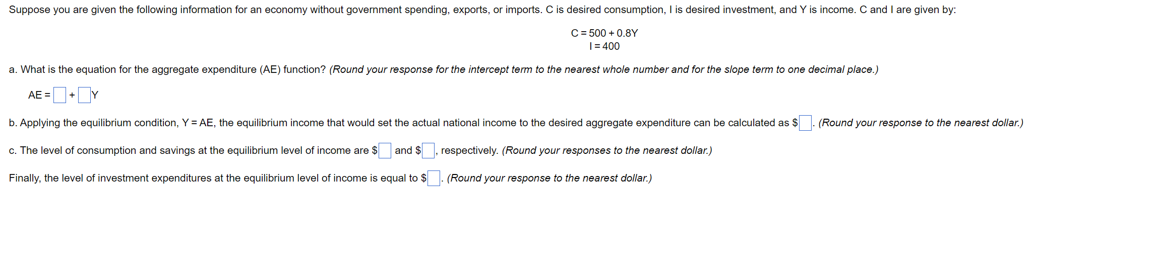 need help with this question Suppose you are given the following information