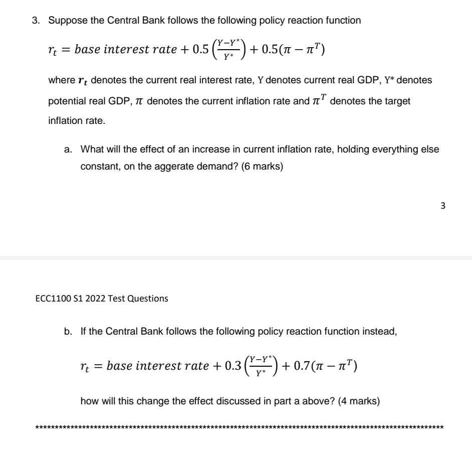 kindly look at the attached image for the question 3. Suppose the