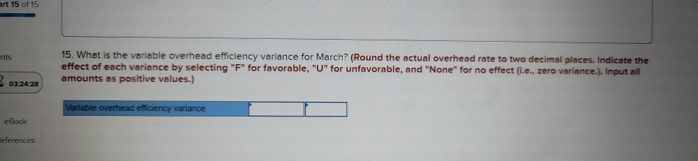 the company's planning budget for March? raw Prev 1 2. G 3