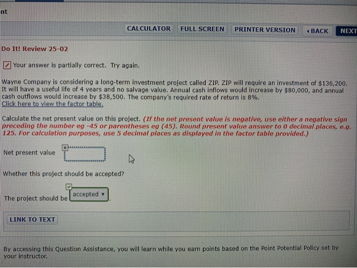 nt CALCULATOR FULL SCREEN PRINTER VERSION BACK NEXT Do It! Review