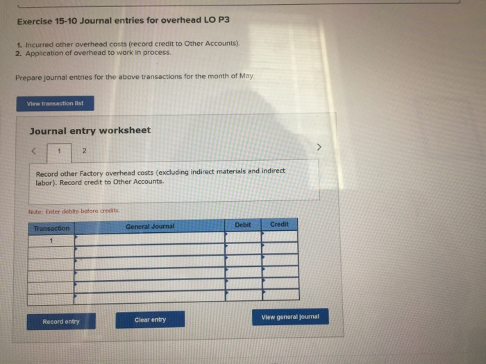 with cash) Factory overhead Indirect materials Indirect labor Other overhead costs Sales