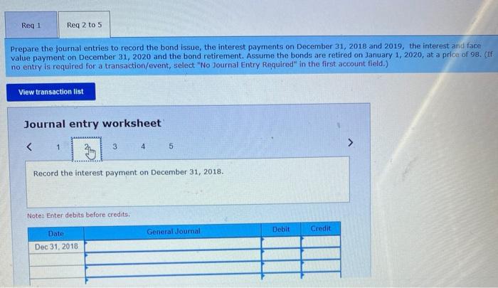 2020. On the issue date, the market interest rate was 6 percent,