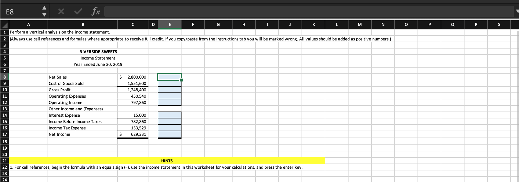 M 1 Compute the following ratios. Do not round your calculations. 2