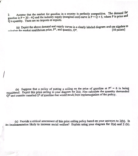 price changes along the curve b. a number ranging from negative infinity