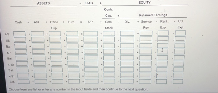 organising m on receny opened on accounting firm on April 1, which