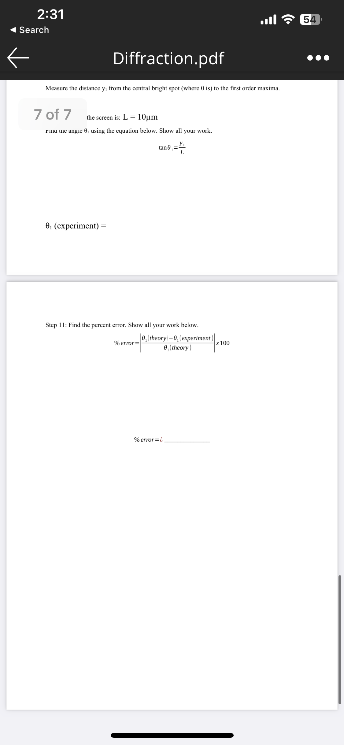 400 nm so ...t/blue color light. Change the wavelength of the light