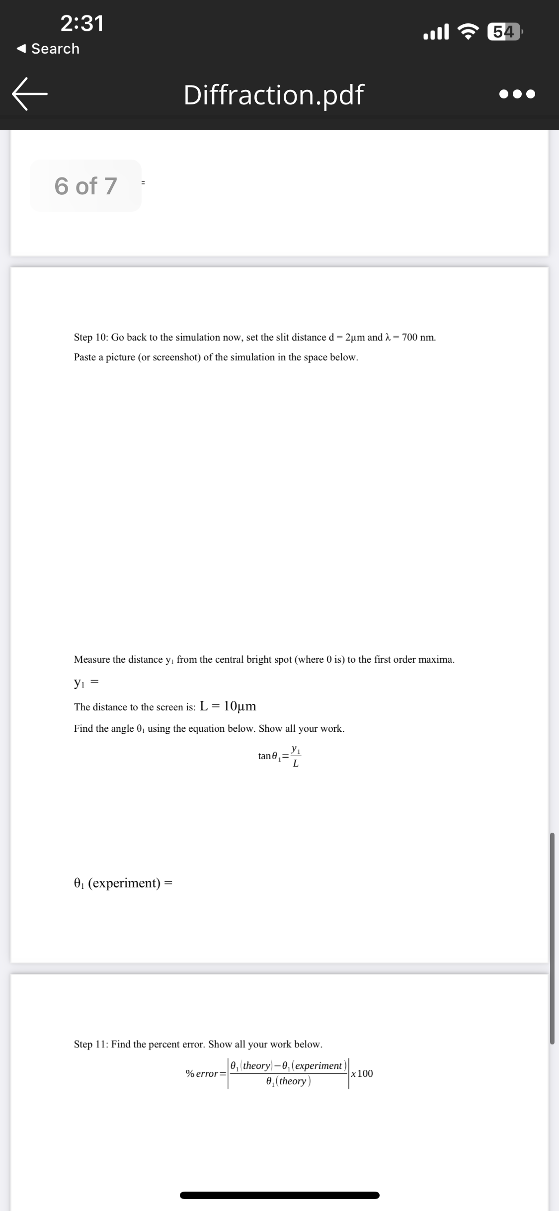 to 550 nm. You will notice the light turn green. Step 2: