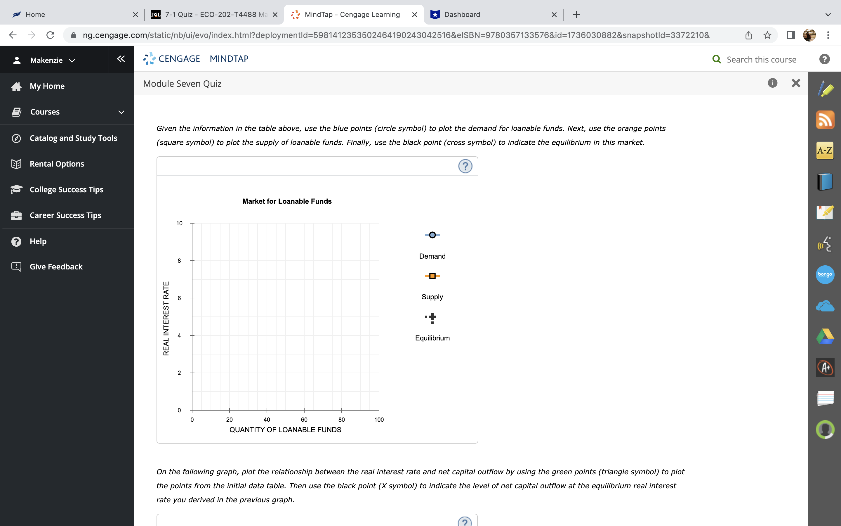 0 Home X I 771 Quiz , EC072027T4488 iv X 5.: MindTap