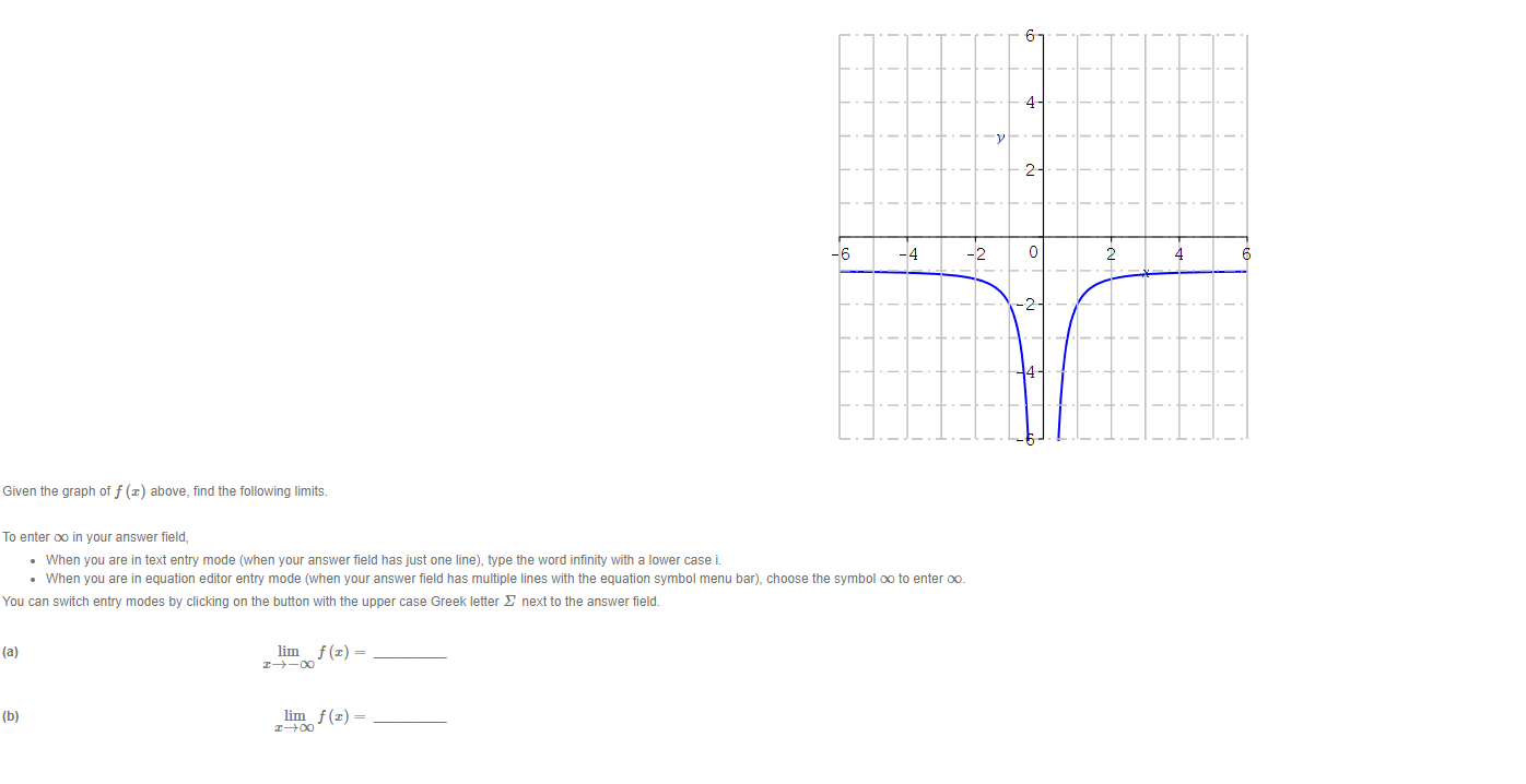 in your answer field, . When you are in text entry mode