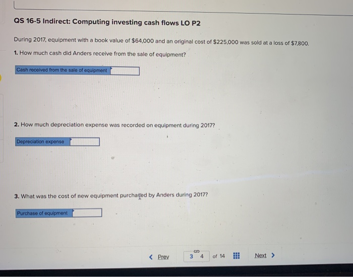 below. The plant assets section of the comparative balance sheets of Anders