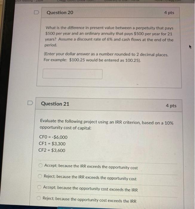  En Moeing 400m Question 20 4 pts What is the difference