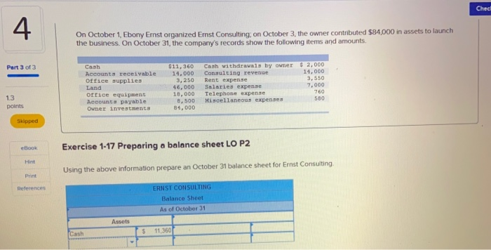 LO P2 [The following information applies to the questions displayed below.] On