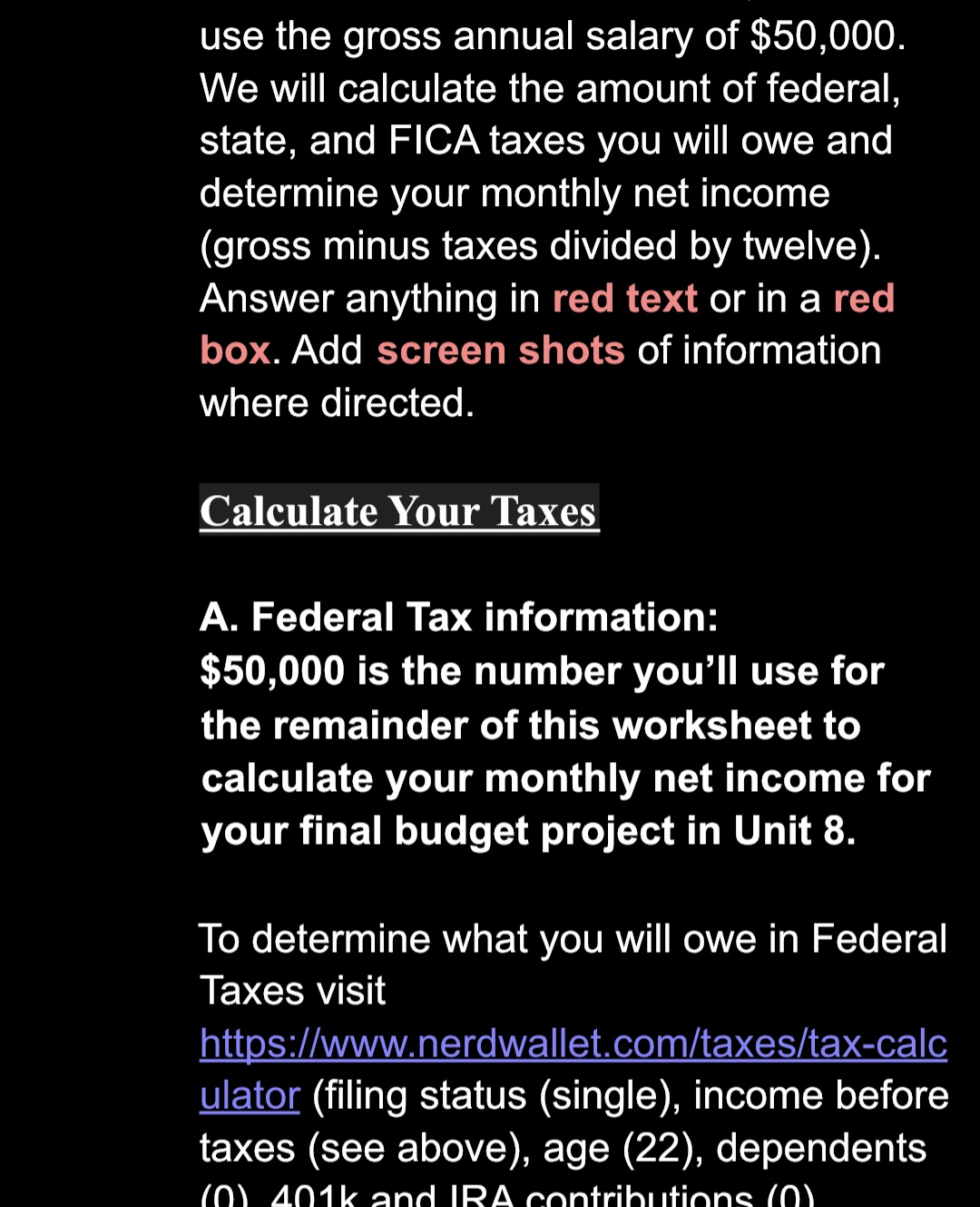 Please use this google doc link to answer all the questions you