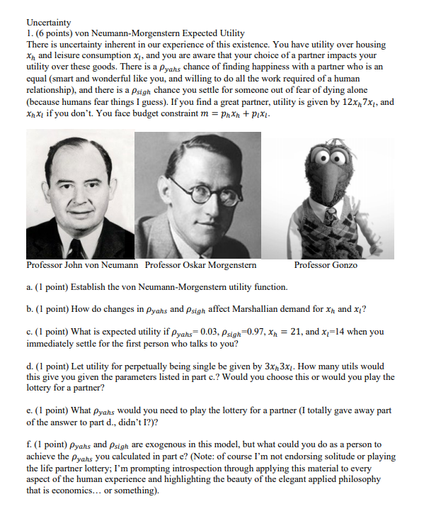 price elasticity ofdernand given this demand function h. (2 points] For a