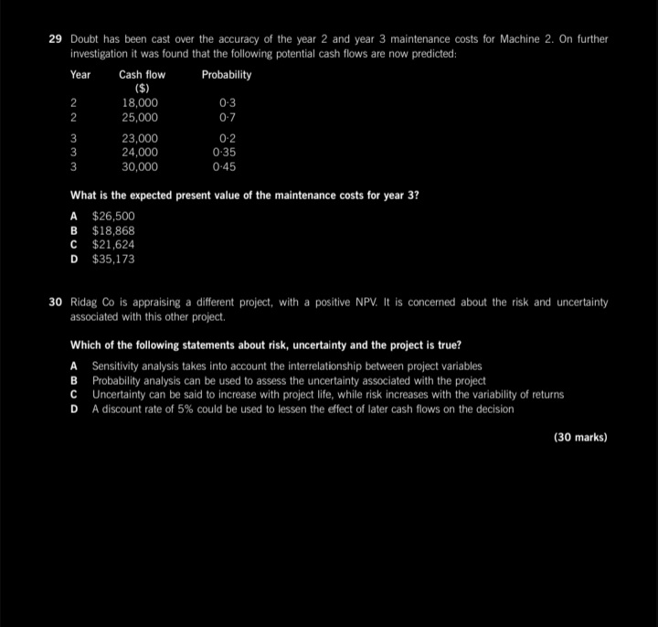 it expects that its next dividend per share, payable in one year's