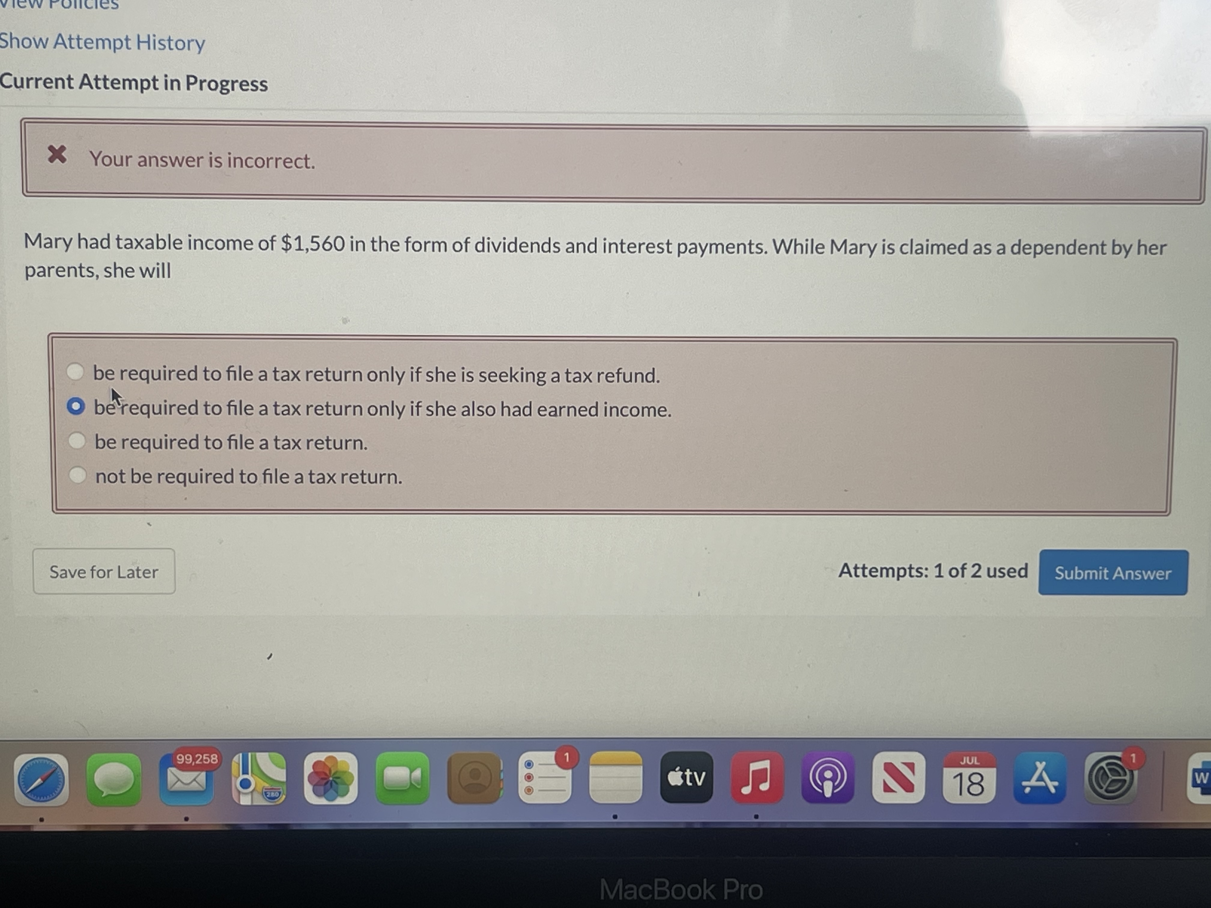 allowed deductions but not your earned income. Your AGI does not exceed