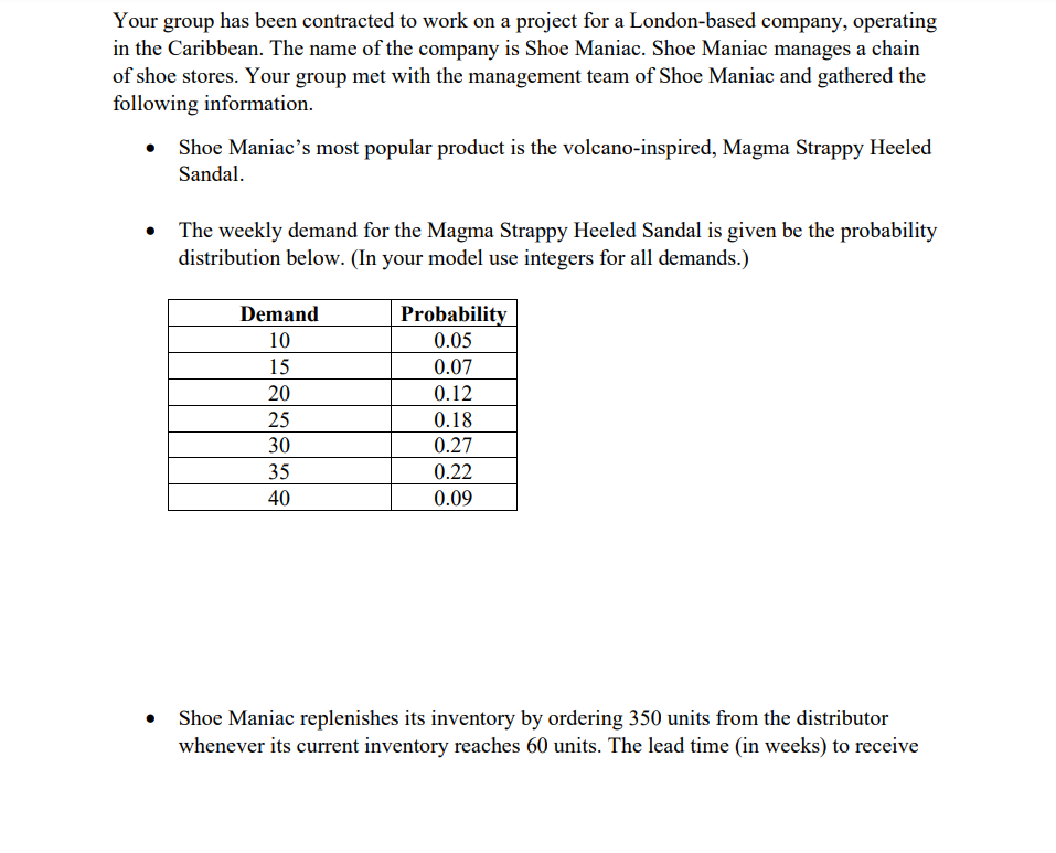 this is the link to my calculations Cost Data Uniform Distribution F(D)LL
