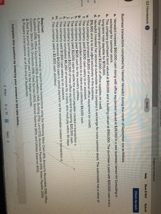  My Path Home Chapter 02 Homework -02 Homework Saved Help Save