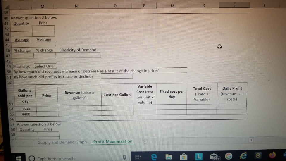 seeing your analysis, Cal decides to lower the price of gas to