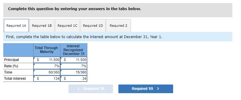 Ohlm Company. (Use 360 days a year.) Year 1 Dec. 16 Accepted