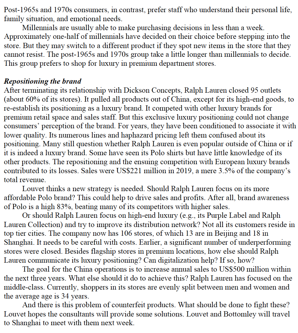 2019 formed less than 5% of its global sales (Booker, 2019). For