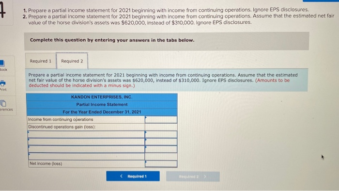 one manufactures machinery and the other breeds and sells horses. Both divisions