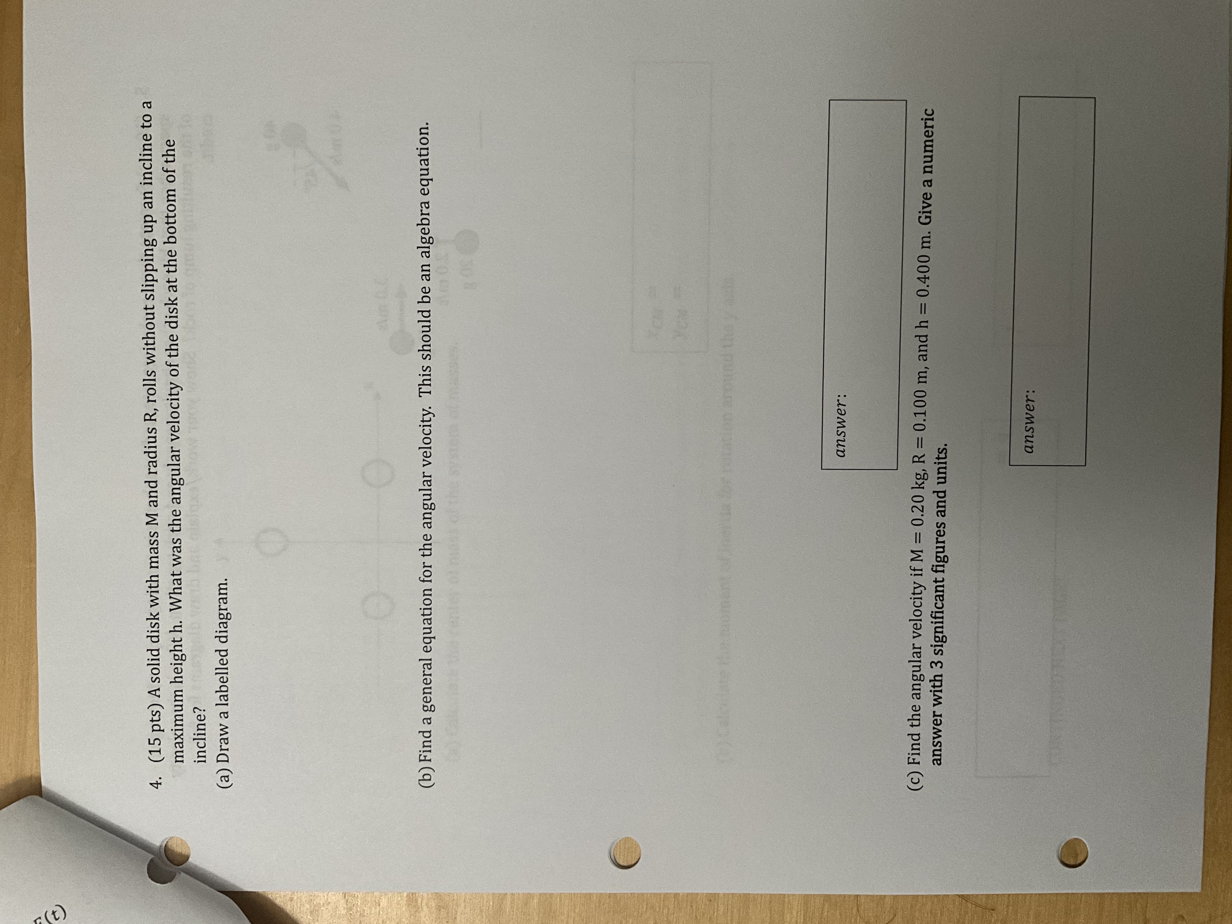 is dropped from the leaning tower of Pisa. A curve is fit