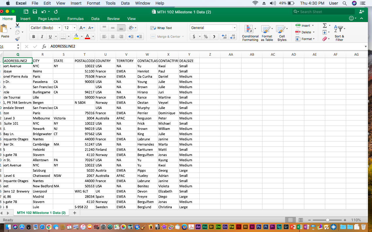 G G) File I [UsersfuserfDownloadsfMTH%20102%20Milestone%201%20t1l.pdf MTH 1E12 Milestone 1 (1).pdf Part One: