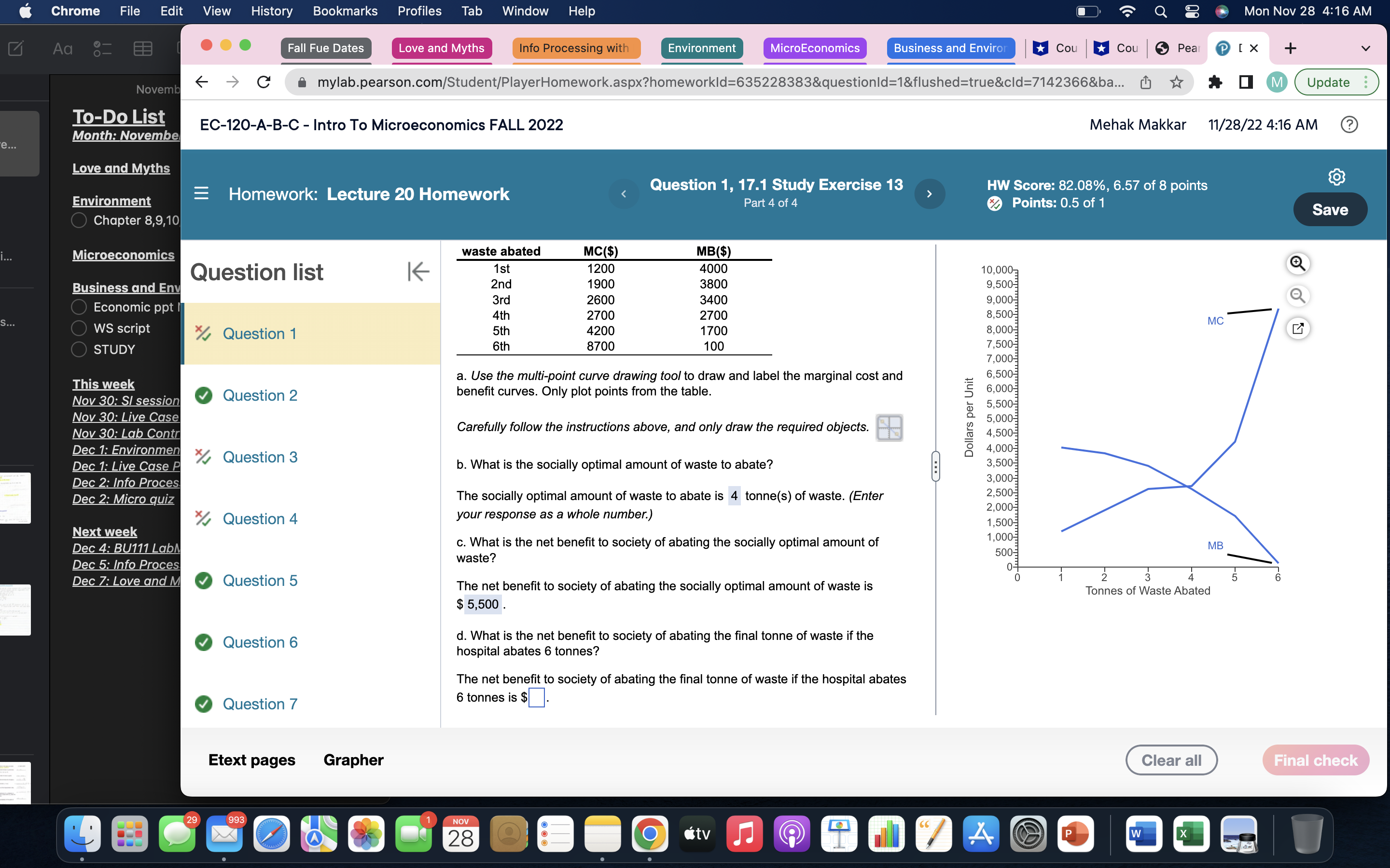 Chrome File Edit View History Bookmarks Profiles Tab Window Help Q