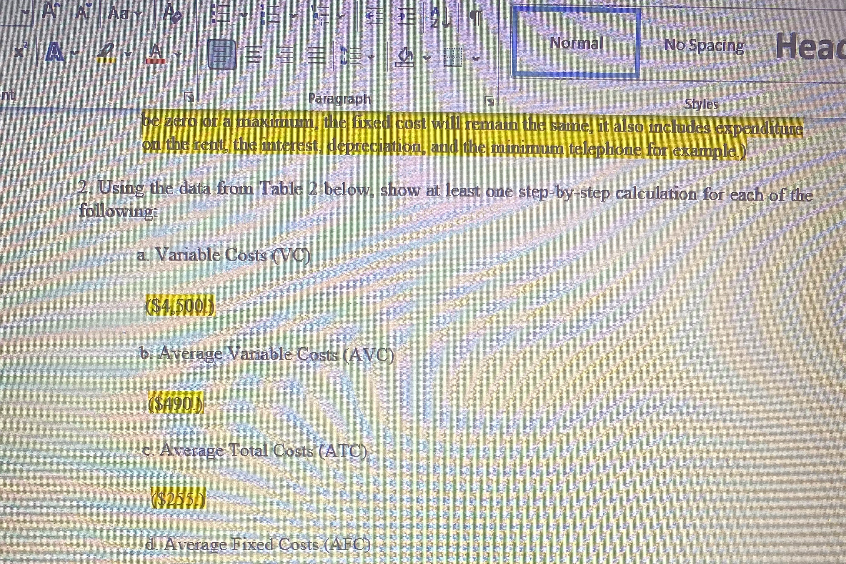 ~ A A Aat Normal No Spacing A Head Paragraph Styles