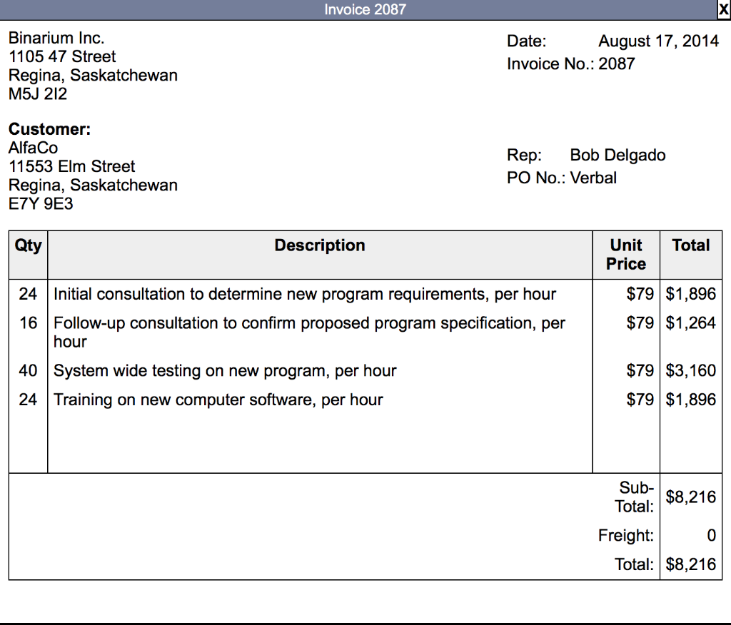 Sundown Co Receipt 3047 Receipt 3048 Receipt 3050 Inter-Office Memo 4 Purchase