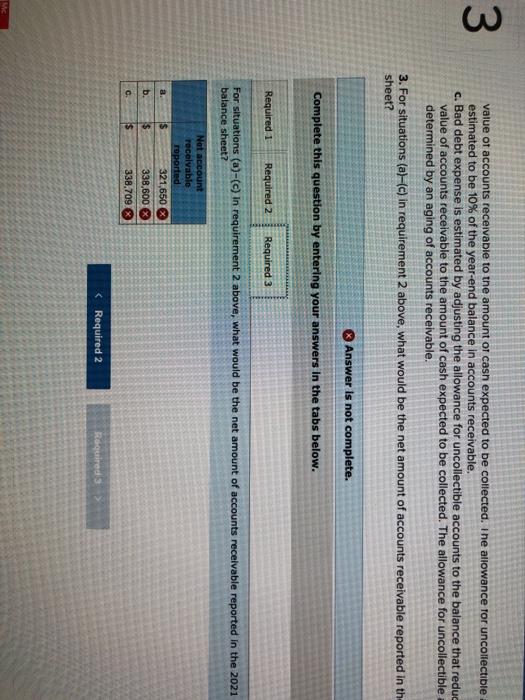 3 Probiem / 4 (Aigo) uncollectible accounts (LUI-5, 7-6 Raintree Cosmetic Company