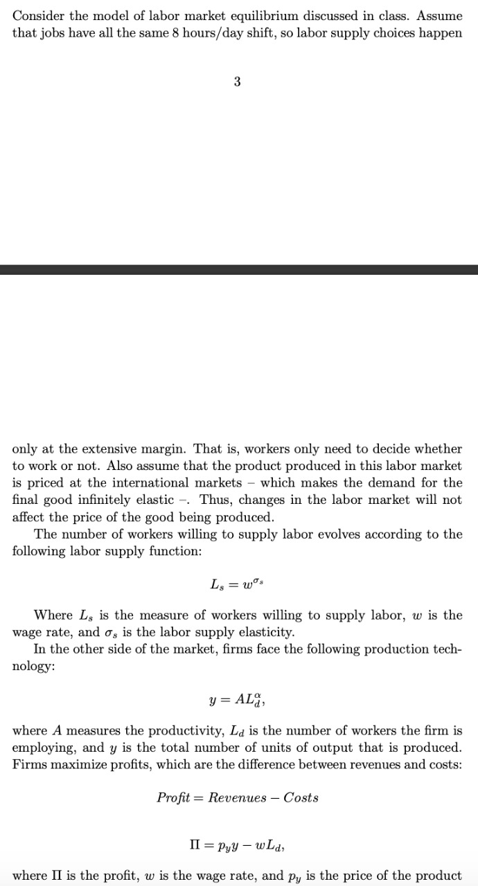 :Solve the following problems. 1- The table below gives the demand schedule