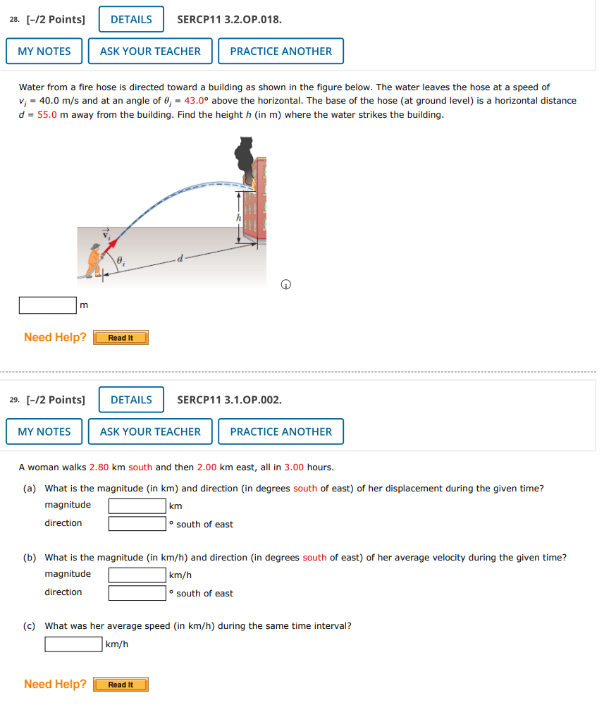 need not be too detailed 26. [-/2 Points] DETAILS SERCP11 3.2.OP.009. MY